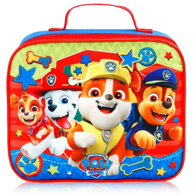 Set de lonchera Paw Patrol + botella de agua y pegatinas