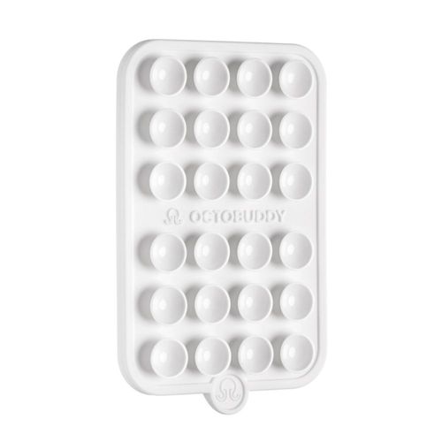Soporte para móvil OCTOBUDDY magnético y de succión - Blanco