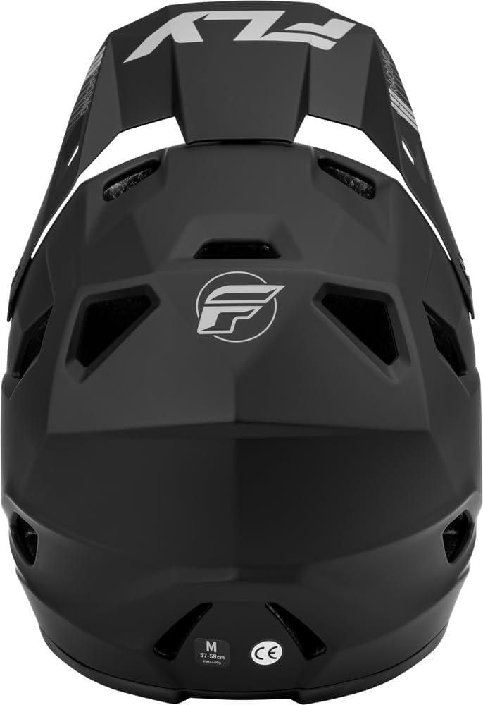 Casco Fly Racing Rayce MTB/BMX (Negro Talla M)