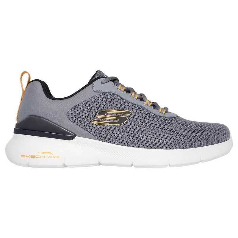 Tenis skechers mens sport gris para hombre 232971wccyl