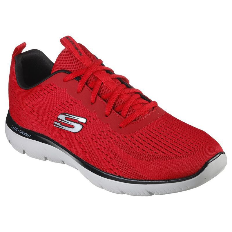 Tenis skechers mens sport rojo para hombre 232395rdbk