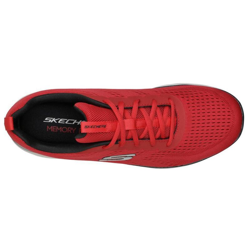 Tenis skechers mens sport rojo para hombre 232395rdbk
