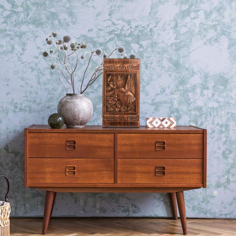 Urna URNETERN de madera 28 cm con colibrí (250 cu in)