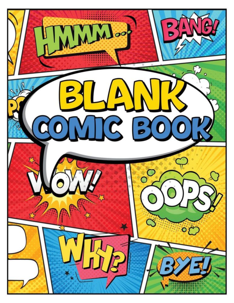Libro de cómic Fairyland Books - Dibuja tu propio cómic