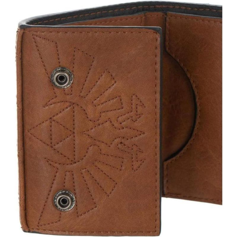 BILLETERA Bioworld Zelda Escudo Hylian 23 cm x 11 cm