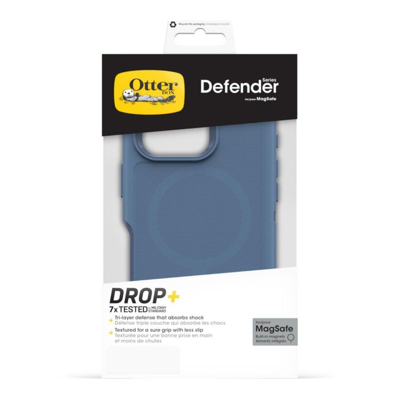Funda OtterBox Defender MagSafe para iPhone 16 Pro – Azul Baby Jeans