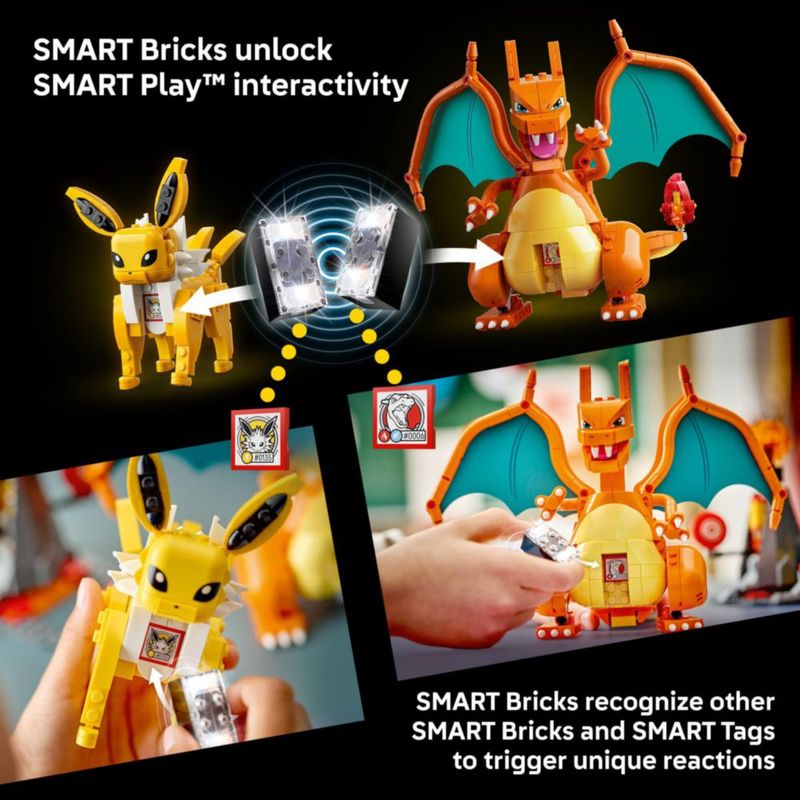 LEGO Pokémon SMART Play: Charizard vs. Jolteon – Batalla Definitiva 72167