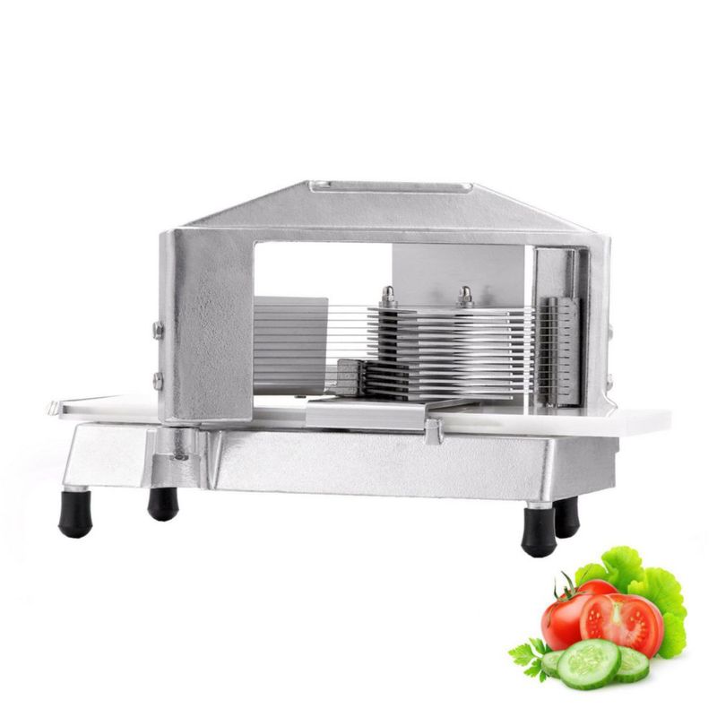 Cortador de Tomates Happybuy 3/16" de Uso Intensivo