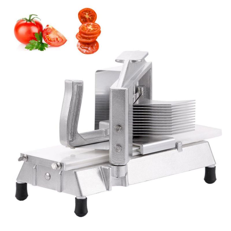 Cortador de Tomates Happybuy 3/16" de Uso Intensivo