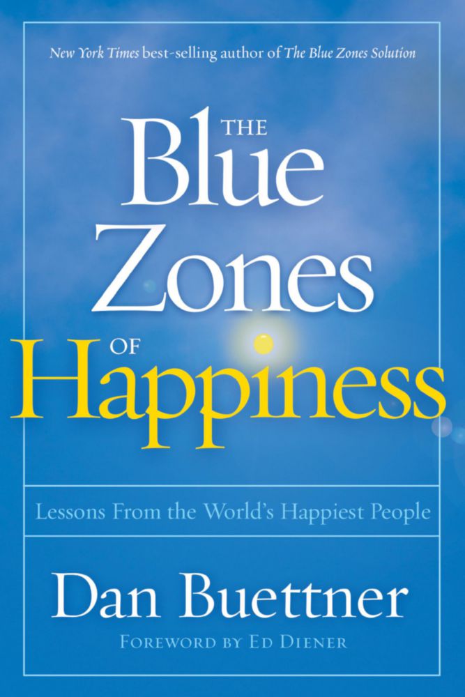 Libro National Geographic: Zonas Azules de la Felicidad