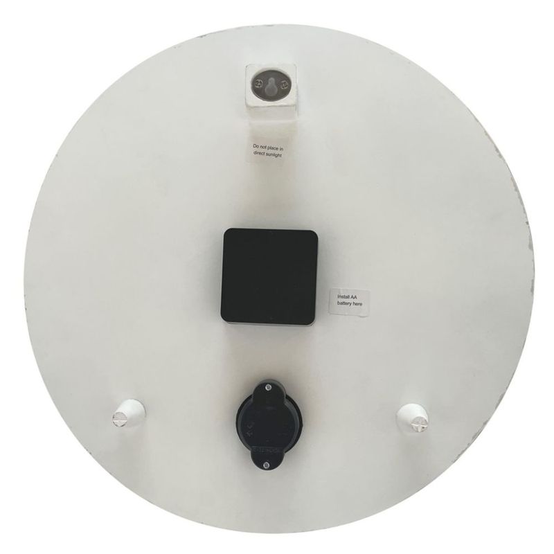 Reloj Termómetro Taylor Calabaza 36 cm para Interior y Exterior