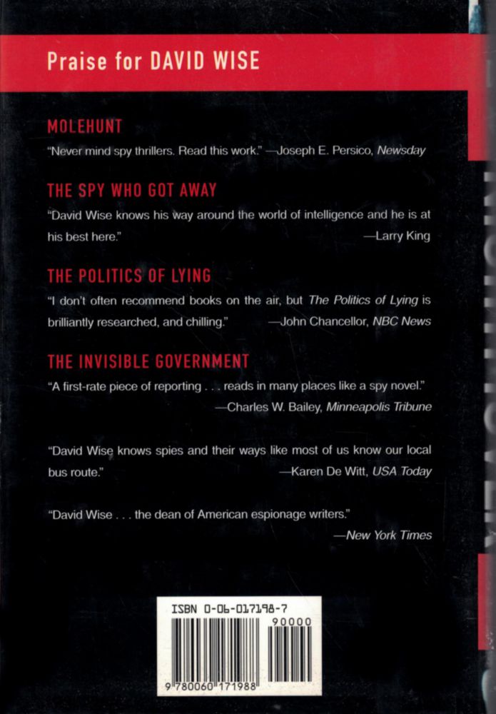 Libro HarperCollins Nightmover: Cómo Aldrich Ames vendió la CIA a la KGB por 46 millones de dólares