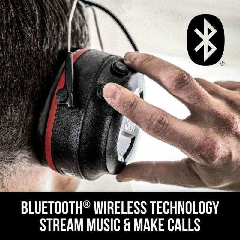 Orejera 3M Worktunes Connect inalámbrica Bluetooth