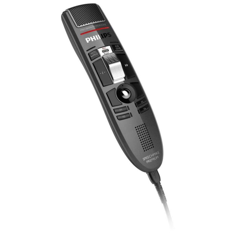 Micrófono PHILIPS SpeechMike LFH3510 USB con interruptor deslizante
