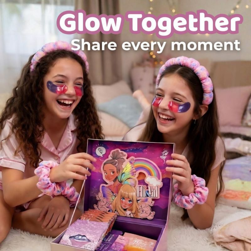 Caja de Regalo ELI&VAL Spa para Chicas Preadolescentes – Kit de Cumpleaños