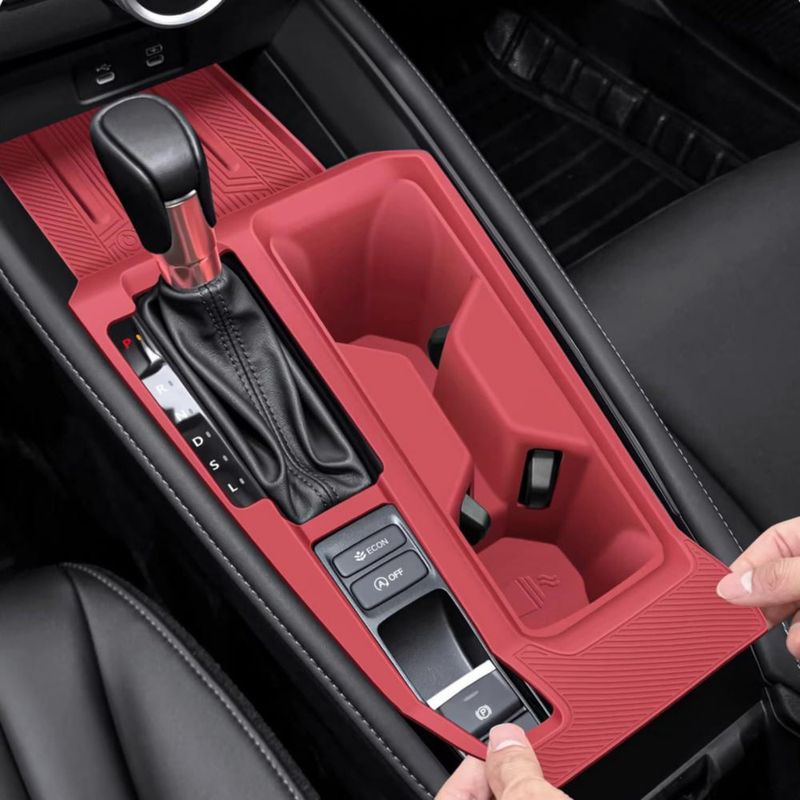 Envoltura para Consola Central Temmis Honda Accord 2023‑2026 - Rojo
