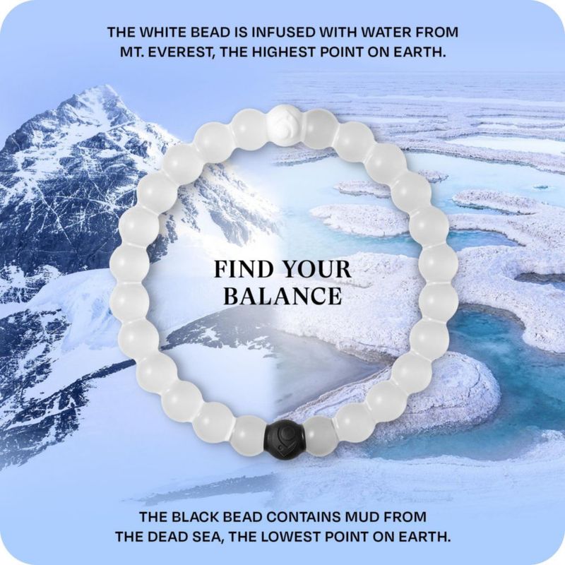 Pulsera Lokai Classic Transparente Talla Grande 177 cm