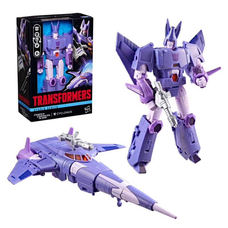 Figura de acción Transformers Cyclonus Voyager de 20 cm convertible