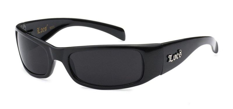 Gafas de Sol Locs Pack de 3 - Negro Talla Grande Lentes Oscuras