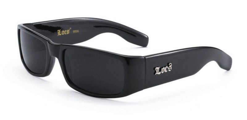 Gafas de Sol Locs Pack de 3 - Negro Talla Grande Lentes Oscuras