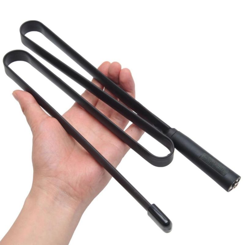 Antena BAOFENG 108 cm VHF/UHF Plegable para Radio Aficionado