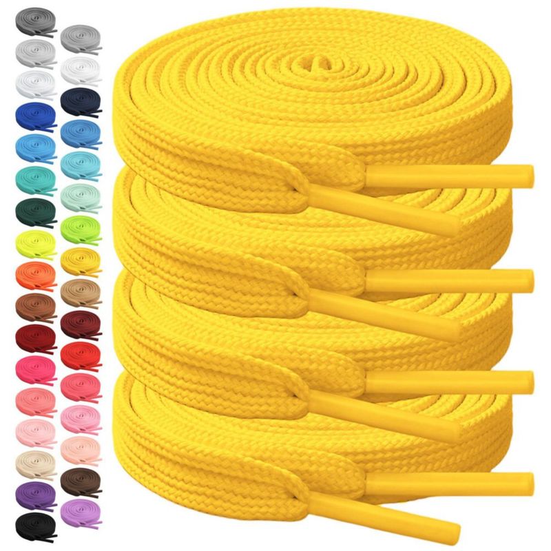 Cordones Calafu de Poliéster 60-200 cm Duraderos que No Se Desatan