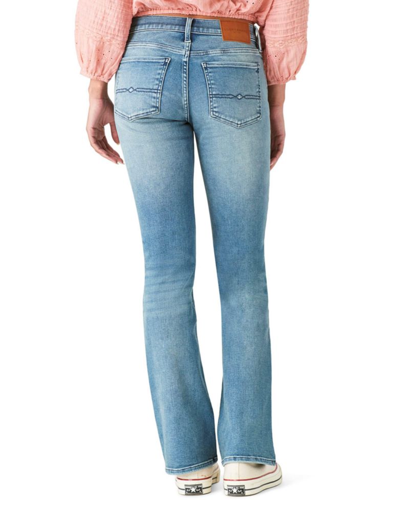 PANTALONES Lucky Brand 29x32 de talle medio y corte acampanado