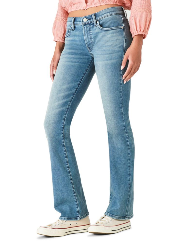 PANTALONES Lucky Brand 29x32 de talle medio y corte acampanado