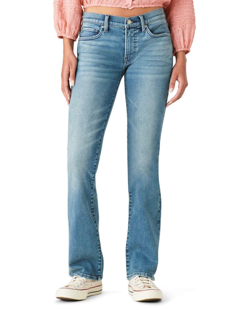 PANTALONES Lucky Brand 29x32 de talle medio y corte acampanado