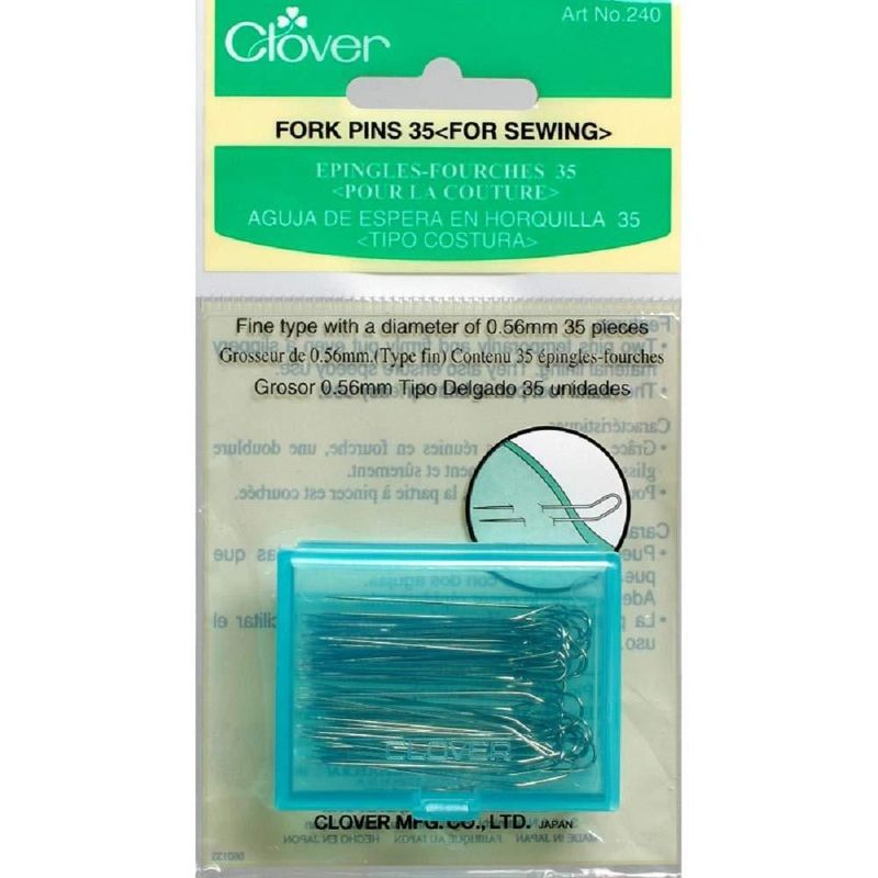 Pinzas de horquilla Clover 35 unidades/paquete 4 cm