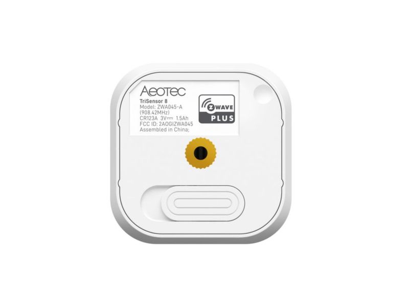 Sensor AEOTEC TriSensor 8 Z‑Wave Serie 800 (movimiento temperatura y luz)