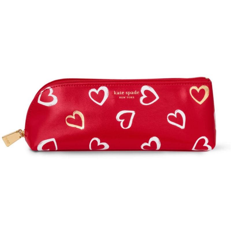 Estuche para lápices y bolígrafos Kate Spade New York 22 cm Corazones