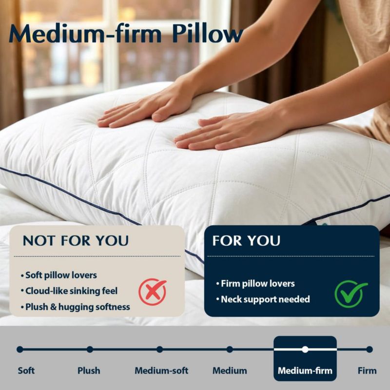 Almohada Pacific Coast Estándar 1 unidad de firmeza media