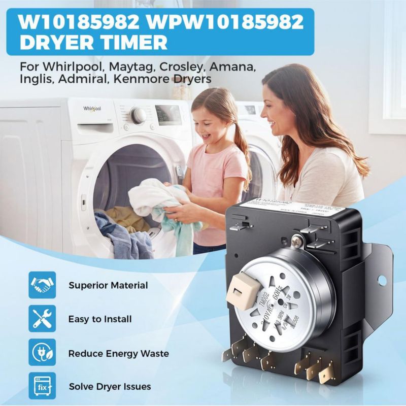 Temporizador para Secadora TOVEN-RV 230V 60Hz con Garantía de 2 Años