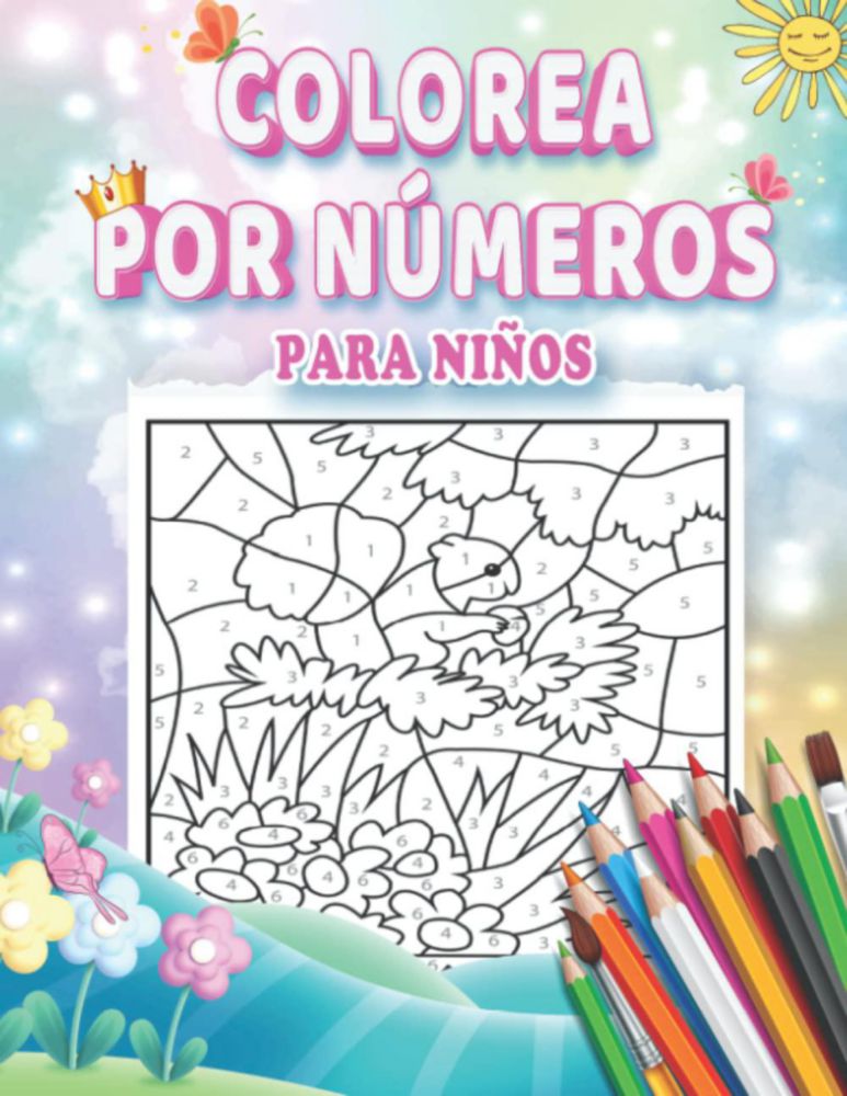Libro para colorear Majosta Kids – Edición en Español