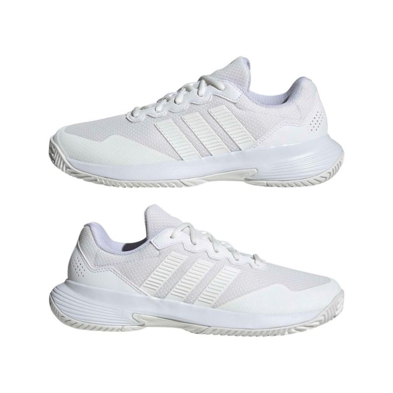 Zapatillas adidas Gamecourt 2 W blanco/rosa talla 5