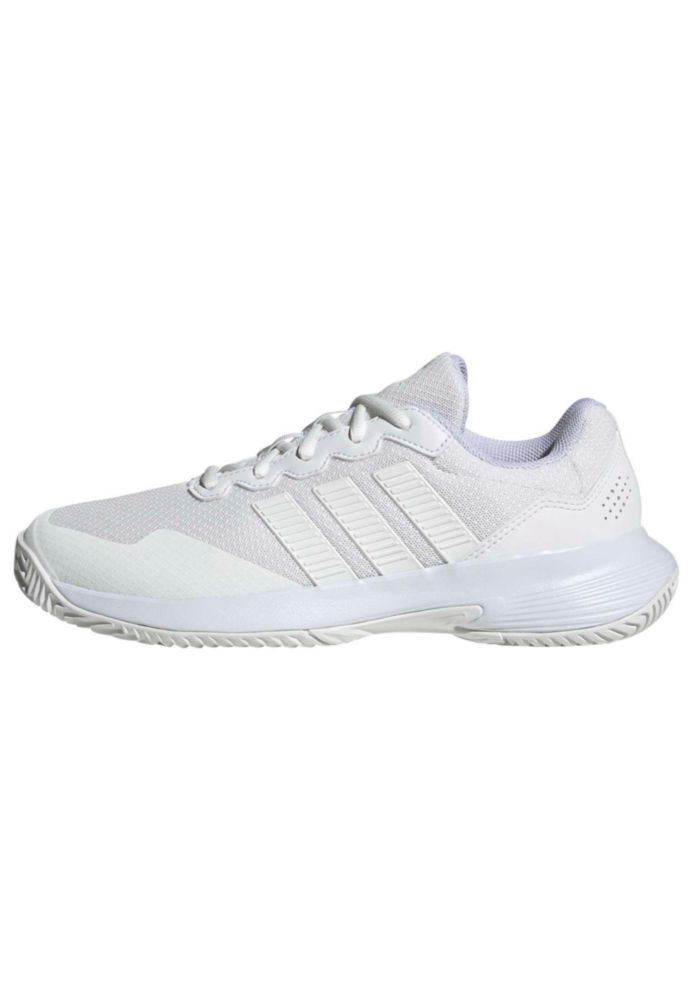 Zapatillas adidas Gamecourt 2 W blanco/rosa talla 5