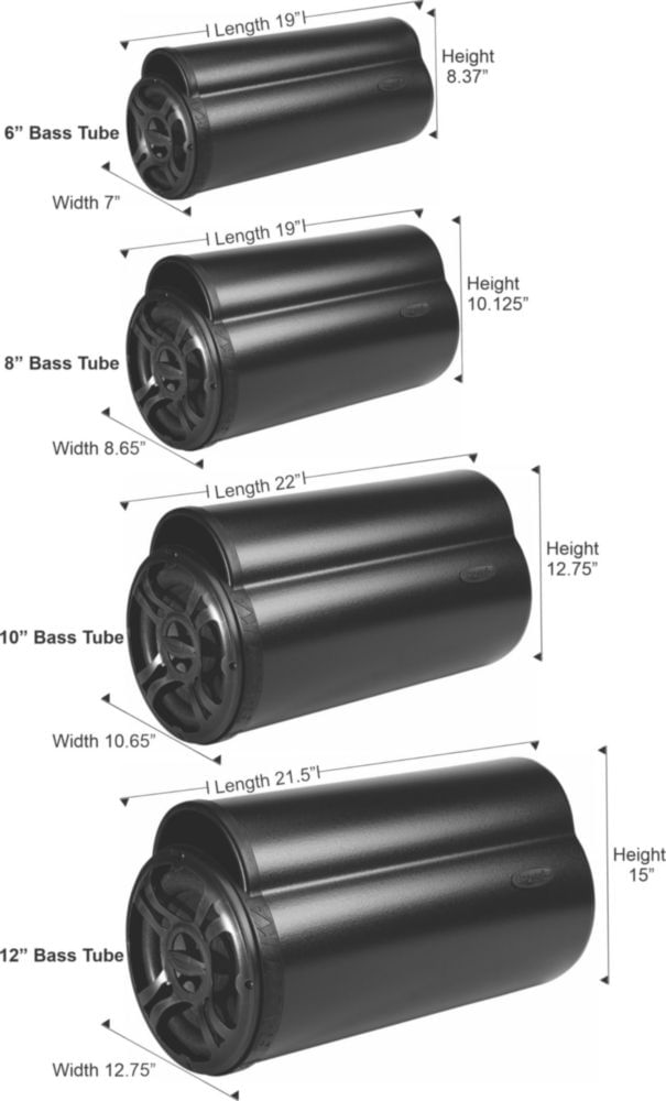 Parlante Bazooka BT6024DVC 15 cm 4 Ω Dual