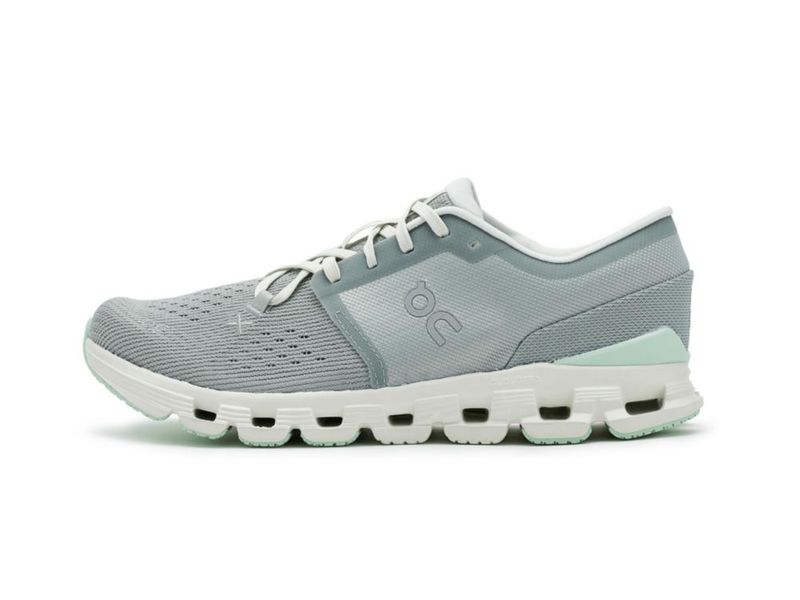 Zapatillas para mujer On Cloud X 4 Tin/Iceberg 5.5 (mediana)