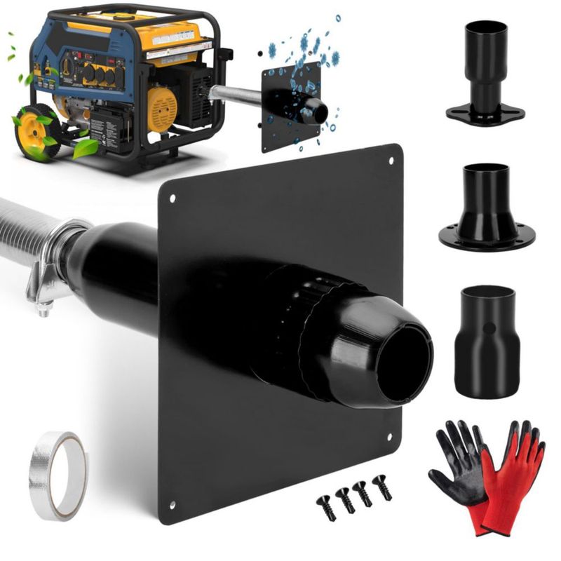 Kit de Escape y Silenciador Betollo para Generador con Adaptadores