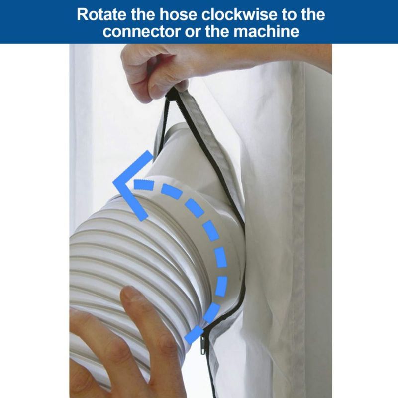 Manguera para Aire Acondicionado LISHINE 150 cm 5" Rosca Horaria