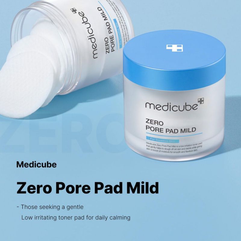 Almohadillas de tóner Medicube Zero Pads Mild 2.0 con 70 almohadillas