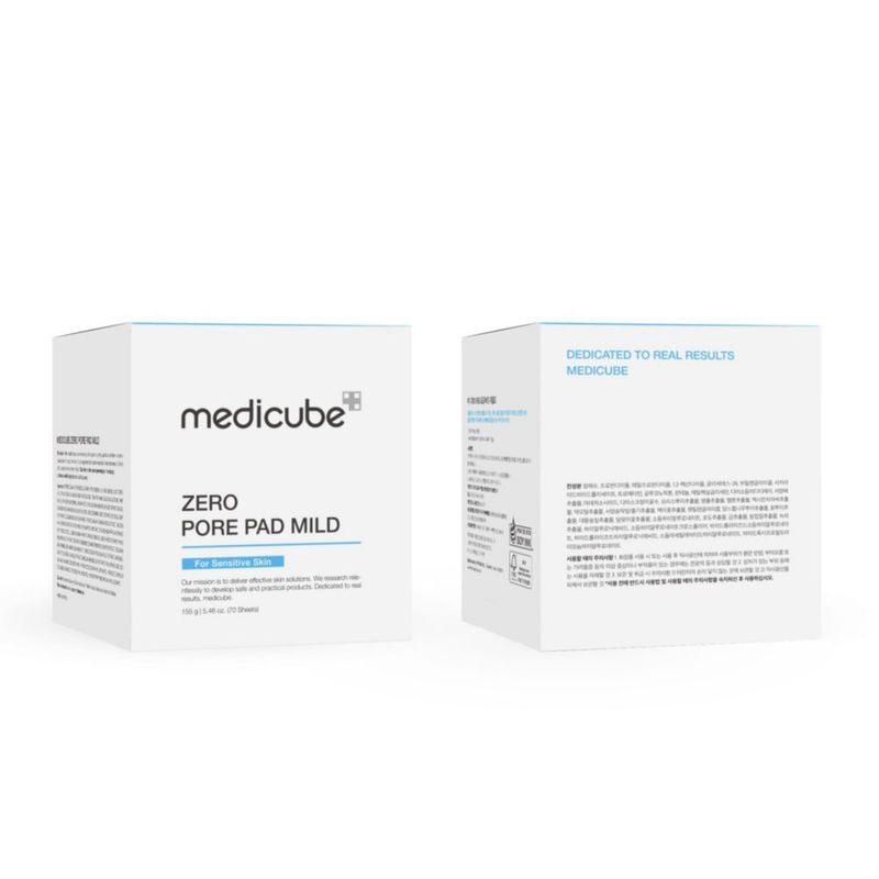 Almohadillas de tóner Medicube Zero Pads Mild 2.0 con 70 almohadillas