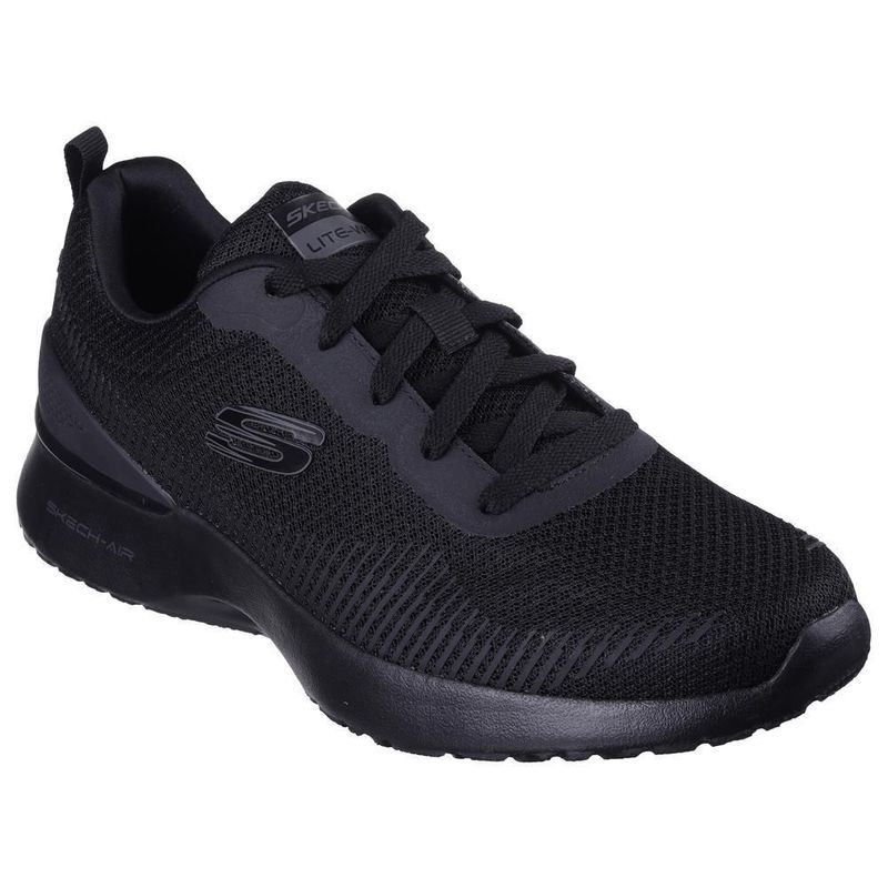 Tenis skechers mens sport negro para hombre 232691bbk