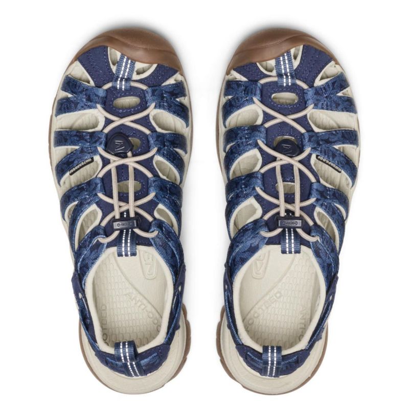 Sandalia KEEN Women's Whisper estampado azul marino 24 cm