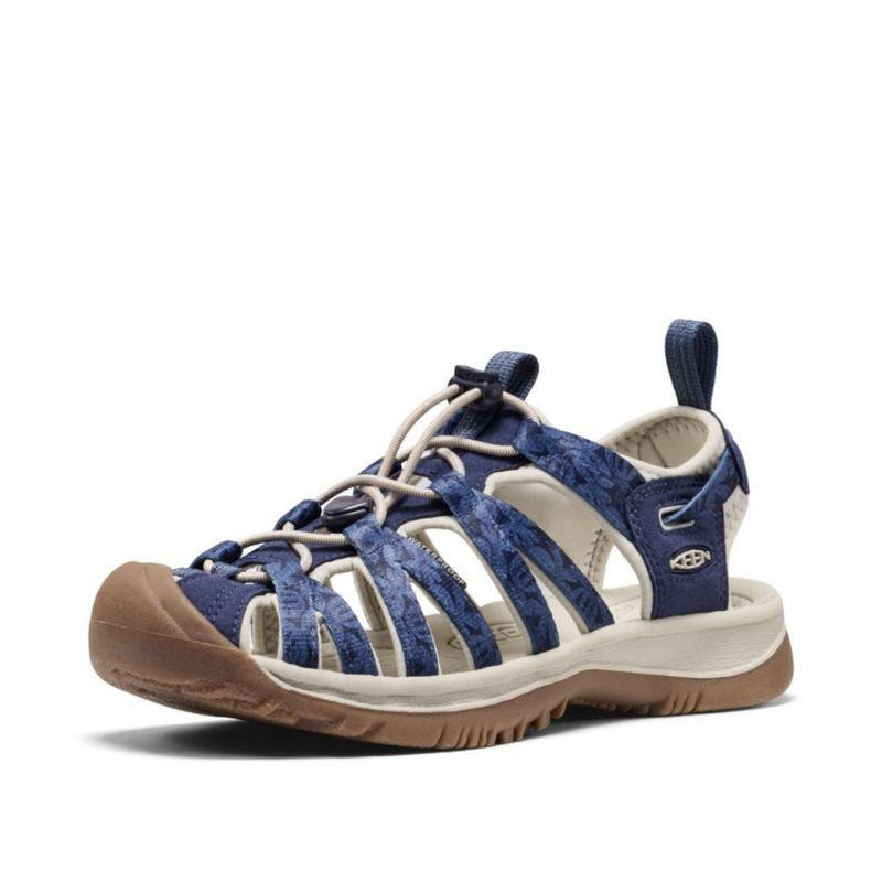 Sandalia KEEN Women's Whisper estampado azul marino 24 cm
