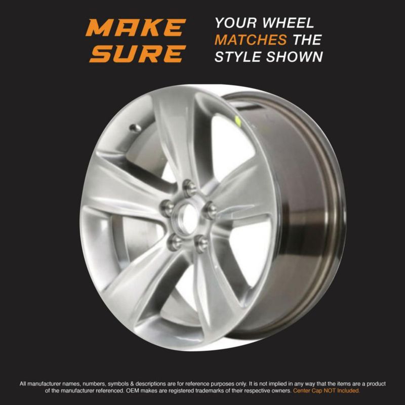 Juego de cubiertas para ruedas PACRIM 46 cm para Dodge Charger R/T