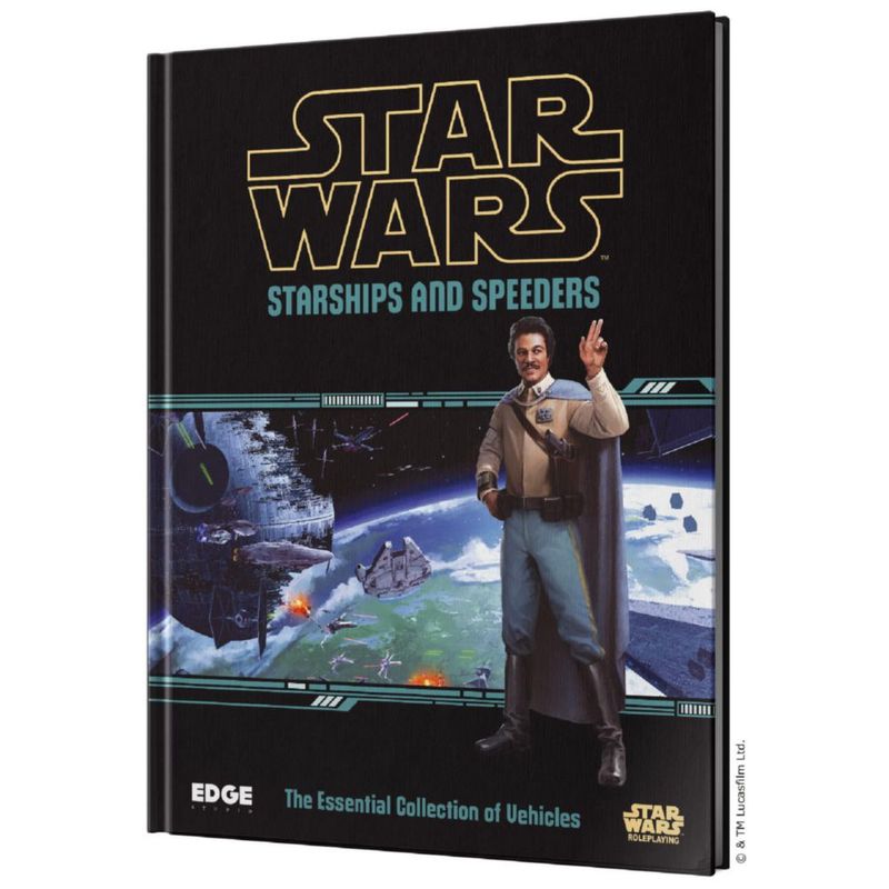 Star Wars Age of Rebellion: Naves Estelares y Vehículos de Alta Velocidad - LIBRO DE RECURSOS | Juego de Rol | Juego de Estrategia para Adultos y