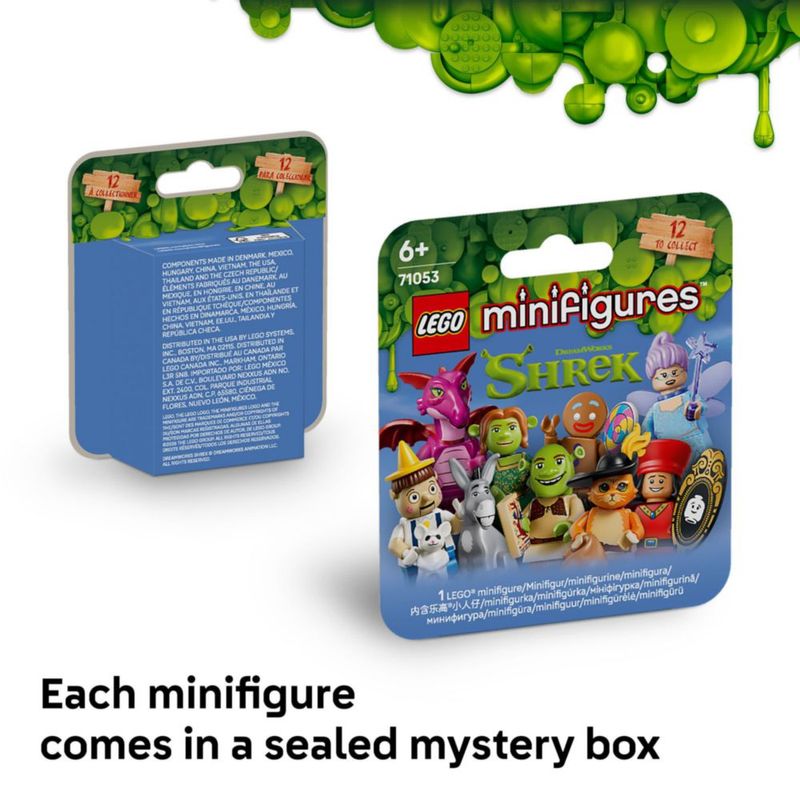 Minifiguras LEGO Serie Shrek Pack de 6 (66815)