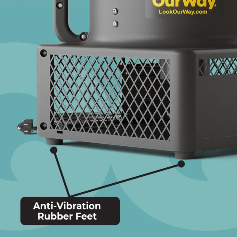 Soplador de Aire LookOurWay 1/2 HP 110V Resistente a la Intemperie